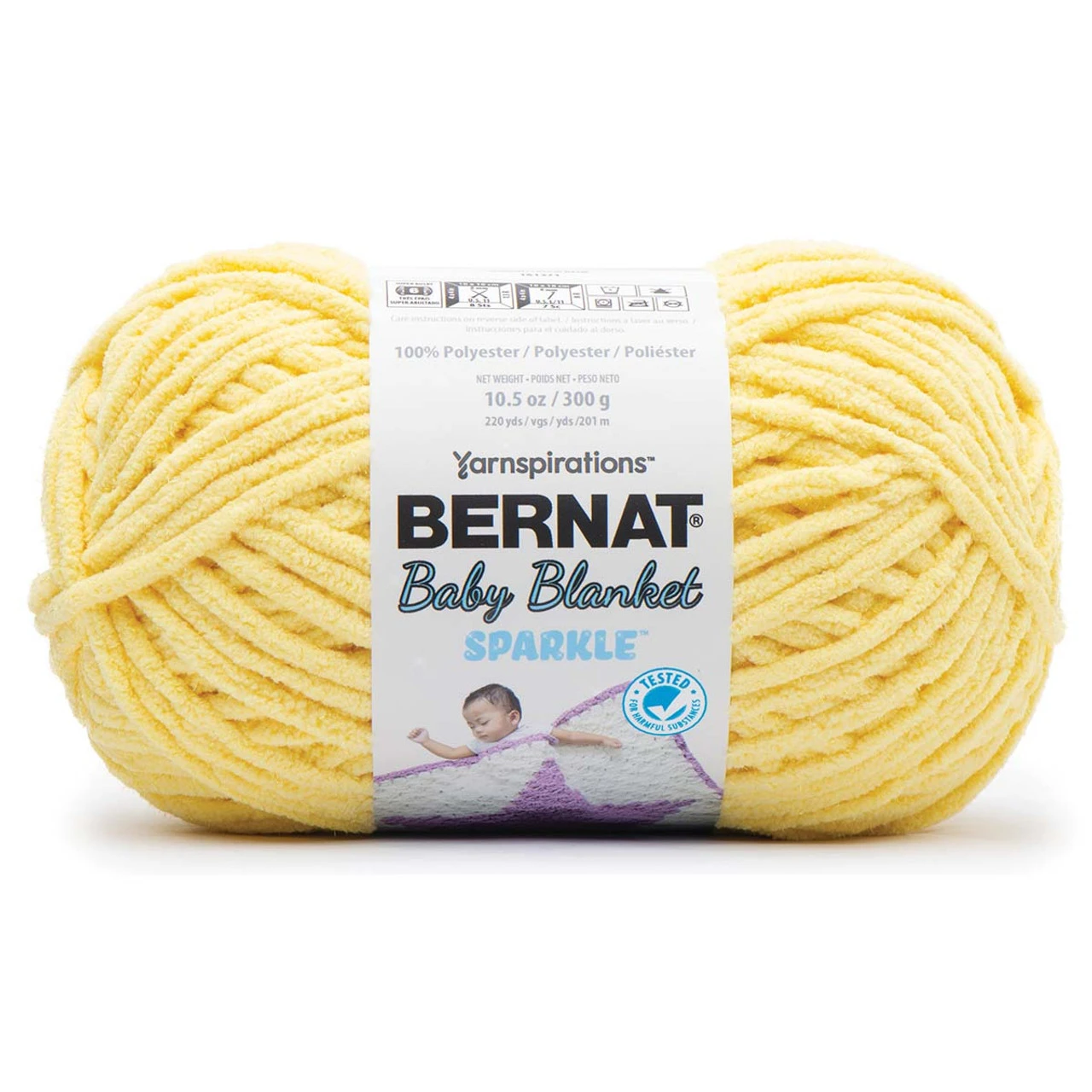 Bernat Baby Blanket Sparkle Yarn 1 Bernat Baby Blanket Sparkle Yarn
