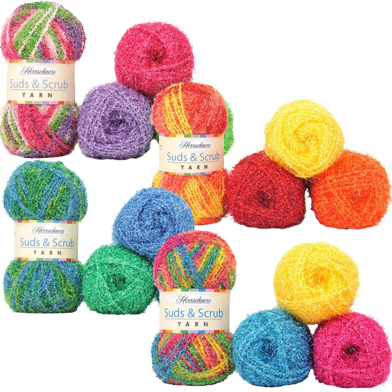 Herrschners Suds & Scrub Value Yarn Pack 1 Herrschners Suds & Scrub Value Yarn Pack