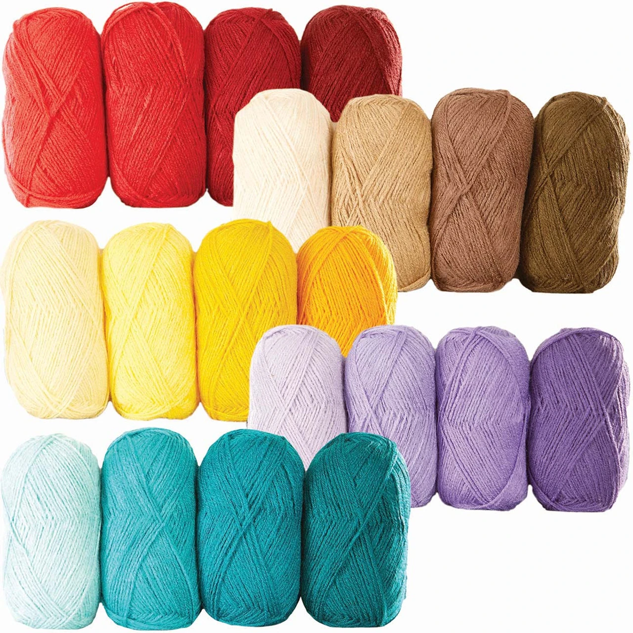 Herrschners Afghan Yarn Gradient Yarn Pack 1 Herrschners Afghan Yarn Gradient Yarn Pack