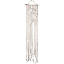 Solid Oak Leaves Macrame