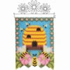 Herrschners Bee-utiful Hive Pony Bead Kit