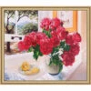 Diamond Dotz Roses By The Window Diamond Painting