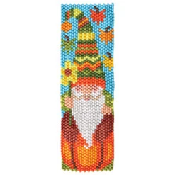 Herrschners Pumpkin Gnome Pony Bead Kit