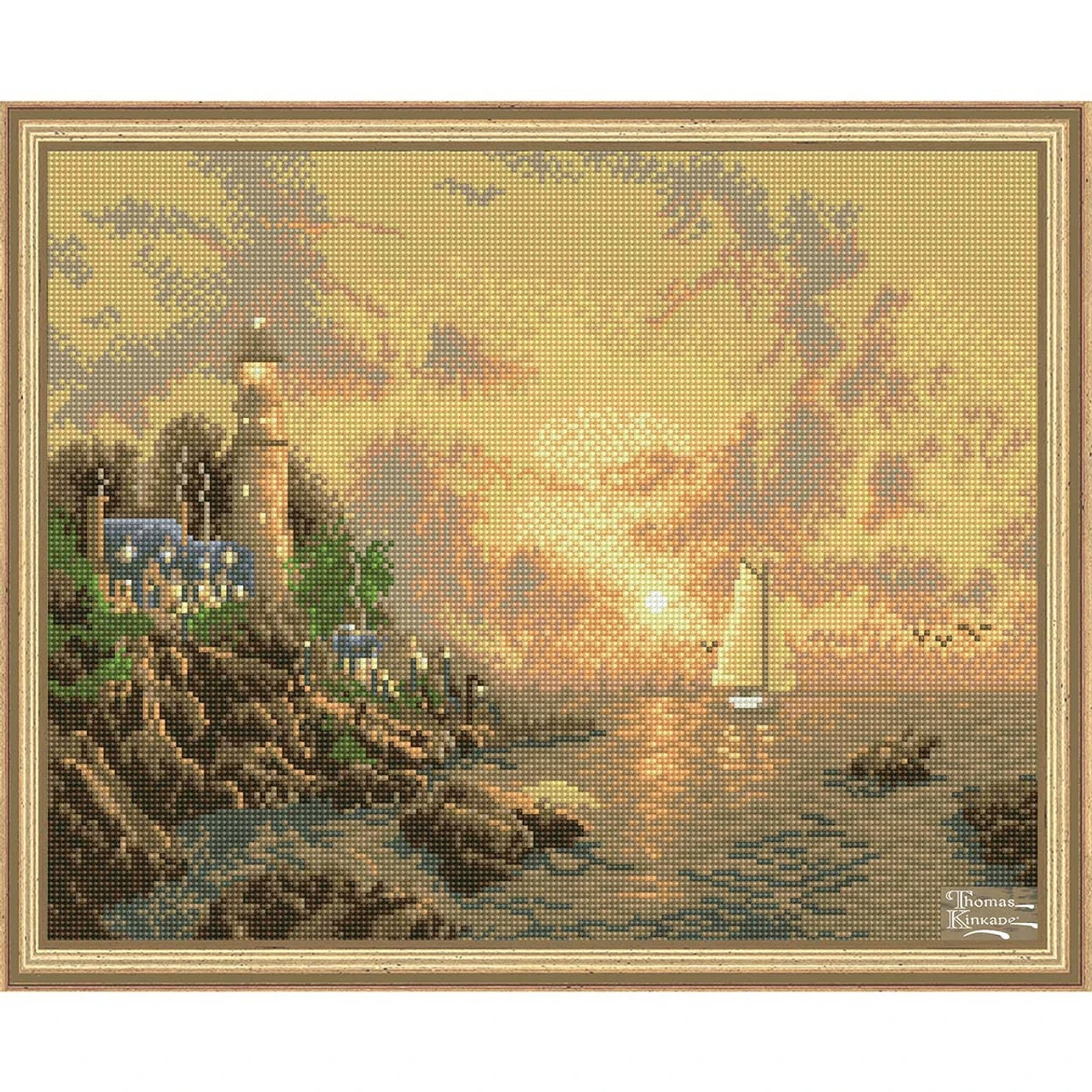 Diamond Dotz Sea Of Tranquility Diamond Painting 1 Diamond Dotz Sea Of Tranquility Diamond Painting