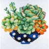 Diamond Art Succulent Bowl Diamond Painting