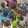 Diamond Dotz World Of Pugs Diamond Painting