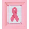 PixelHobby Breast Cancer Awareness Ribbon Mosaic Art Kit