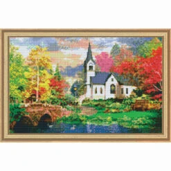 PixelHobby Autumn Church Mosaic Art Kit