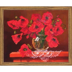 Diamond Dotz Red Poppies Diamond Painting