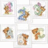 Luca-S ABC & 123 Counted Cross-Stitch Kit