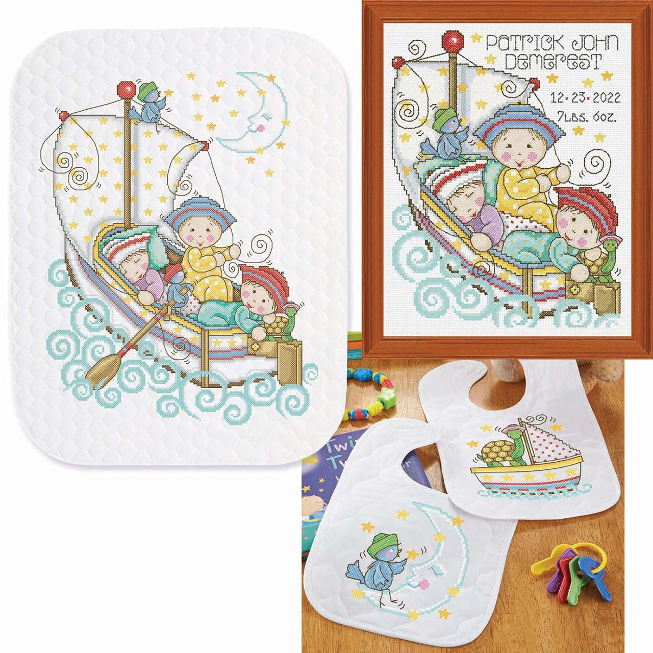 Herrschners Sailing To Dreamland Set 1 Herrschners Sailing To Dreamland Set