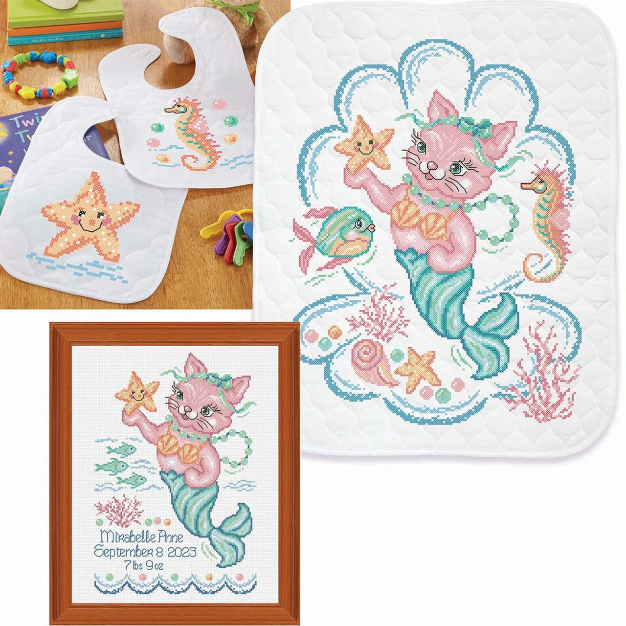 Herrschners MerKitten Set 1 Herrschners MerKitten Set