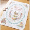 Bucilla Sweet Baby Quilt Stamped Cross-Stitch Kit