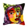 Orchidea Picasso Beauty Pillow Cover Needlepoint Kit