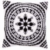 Vervaco Black & White II Stamped Cross-Stitch Kit