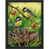 Orchidea Birds & Bucket Needlepoint Canvas