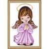 Collection D'Art Girl Angel Praying Needlepoint Kit