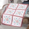 Herrschners Rosalind Quilt Blocks Stamped Embroidery