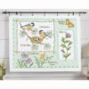 Herrschners Chickadees & Thistle Quilt Top Stamped Cross-Stitch Kit
