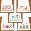 Herrschners Holiday Collection Table Runners Stamped Cross-Stitch