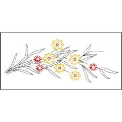 Herrschners Myra Dresser Scarf Stamped Embroidery -Craft Haven Sales 111594 2 56711.1693409787