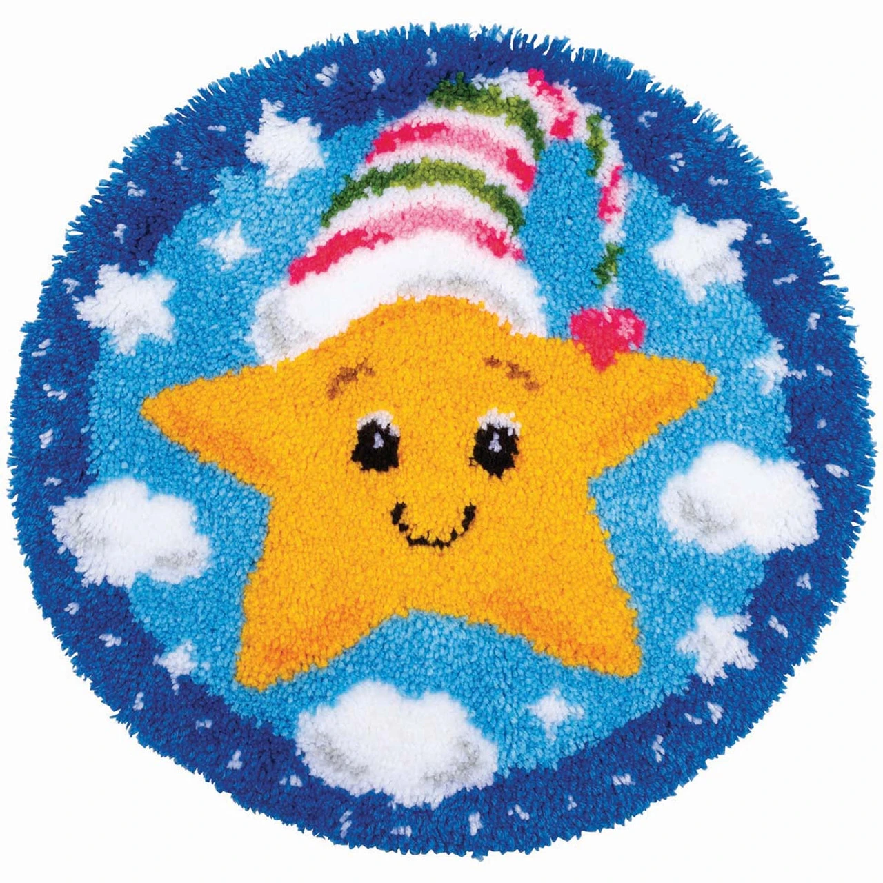 Vervaco Little Star Latch Hook Kit 1 Vervaco Little Star Latch Hook Kit