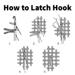 Herrschners 3.75-mesh Gridded Latch Hook Canvas Accessory 9 Herrschners 3.75-mesh Gridded Latch Hook Canvas Accessory -Craft Haven Sales 131234 5 64075.1693411106