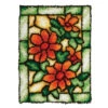 Sundance Stained Glass Bouquet Latch Hook Kit