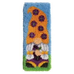 Herrschners Flower Garden Gnome Latch Hook Kit