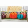 Herrschners Pumpkin Palette Bench Pillow Latch Hook Kit