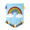 Bucilla Rainbow Wall Hanging Felt & Sequin Kit