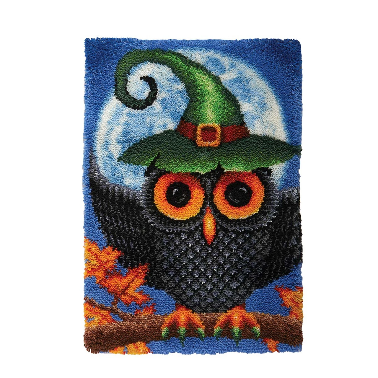 Herrschners Haunted Owl Latch Hook Kit 1 Herrschners Haunted Owl Latch Hook Kit