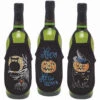 Craftways Happy Halloween Bottle Aprons Counted Cross-Stitch Kit
