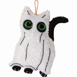 Bucilla Halloween Cats Felt & Sequin Kit -Craft Haven Sales 179649 4 12076.1693418411