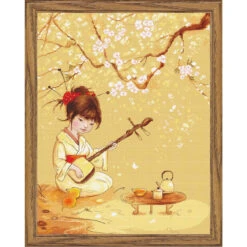 Luca-S The Tea Counted Cross-Stitch Kit