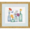 Dimensions Wildflower Jars Counted Cross-Stitch Kit