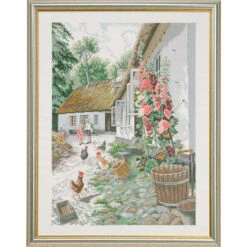 Eva Rosenstand Stick Roses II Counted Cross-Stitch Kit