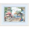 Dimensions Café By The Sea Counted Cross-Stitch Kit