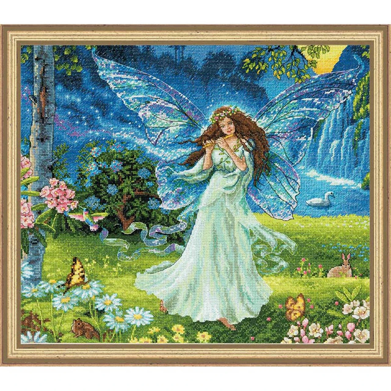 Dimensions Spring Fairy Counted Cross-Stitch Kit 1 Dimensions Spring Fairy Counted Cross-Stitch Kit