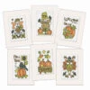 Herrschners Fall Extravaganza Cards Counted Cross-Stitch Kit