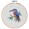 Craftways Summer Bird Hoop Counted Cross-Stitch Kit
