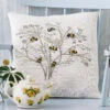 Permin Bees Pillow Cover Counted Cross-Stitch Kit
