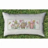 Herrschners Spring Gnome Pillow Cover Counted Cross-Stitch Kit