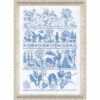 Herrschners Blue Countryside Sampler Counted Cross-Stitch Kit
