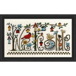 Imaginating Inc. Every Bird Welcome Counted Cross-Stitch Kit