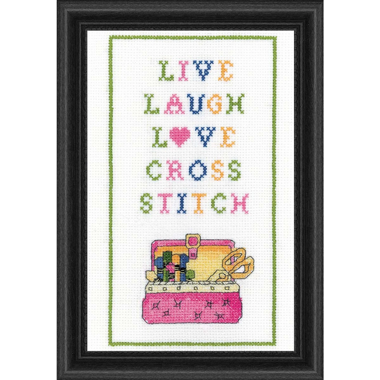 Wichelt Imports, Inc. Love Cross Stitch Counted Cross-Stitch Kit 1 Wichelt Imports, Inc. Love Cross Stitch Counted Cross-Stitch Kit