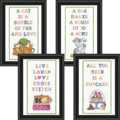 Wichelt Imports, Inc. Words Of Wisdom Counted Cross-Stitch