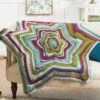 Herrschners Ravishing Round Ripple Crochet Afghan Kit