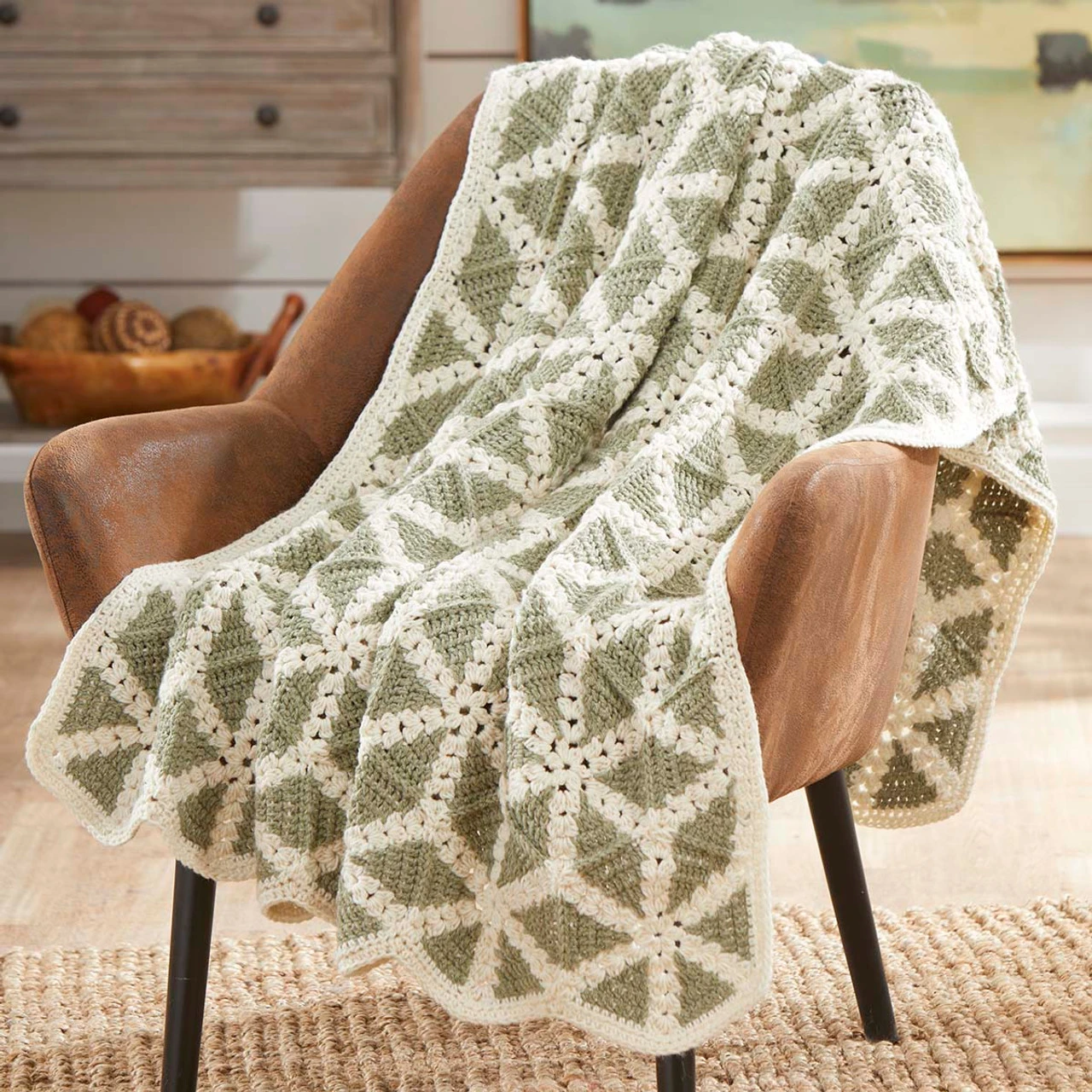 Herrschners Fall Revolve Afghan Crochet Kit 1 Herrschners Fall Revolve Afghan Crochet Kit