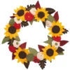 Felt Street Fall Floral Wreath Felt Kit
